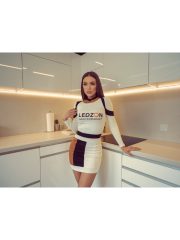 Mutfak Dolabı Ve Tezgah Altı Led Şerit Profil Aydınlatma Anahtarlı Fişli