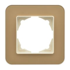 Günsan Radius Krem & Pearl Gold Tekli Çerçeve