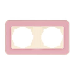 Günsan Radius Krem & Powdery Pink İkili Çerçeve