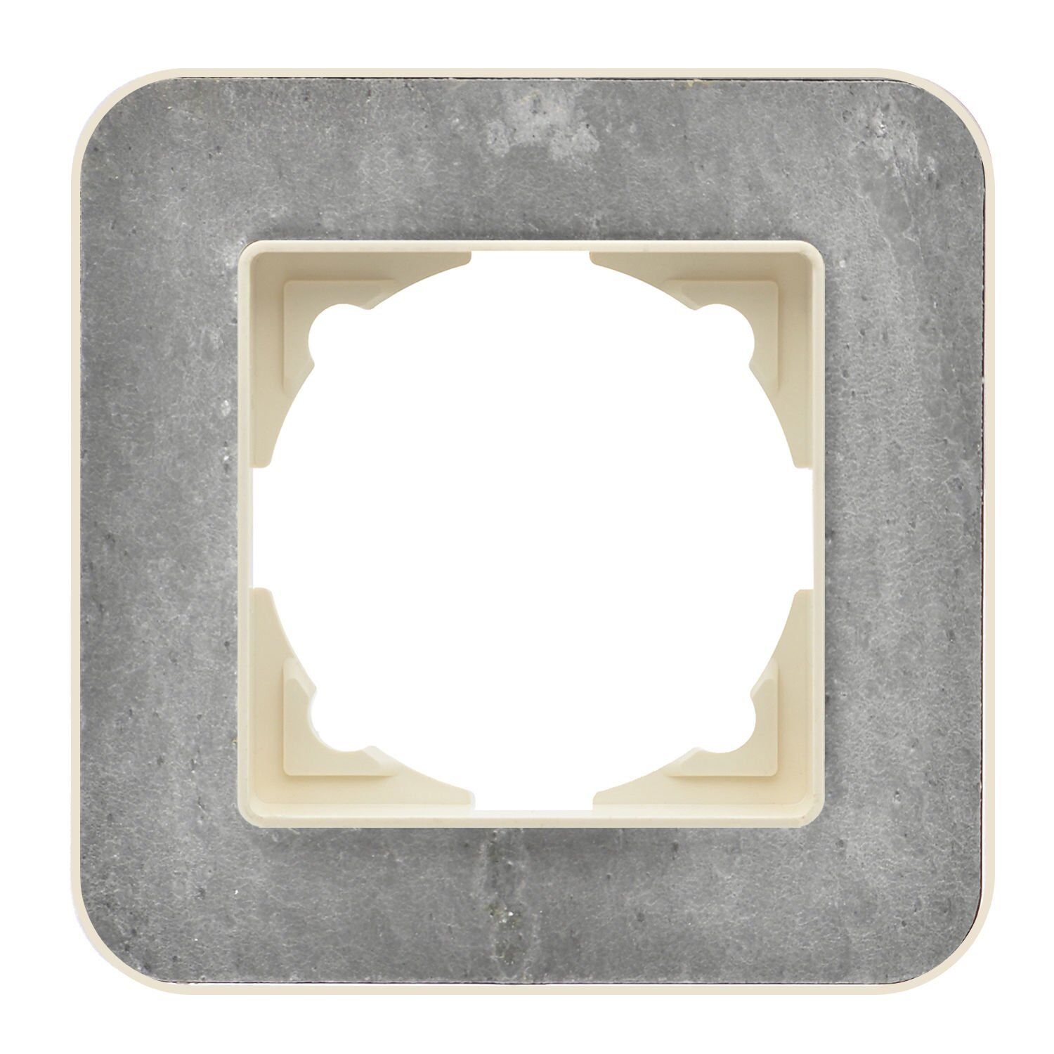 Günsan Radius Krem & Silver Gray Tekli Çerçeve