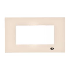 Günsan Domino Krem Flat Dörtlü Çerçeve - 4M