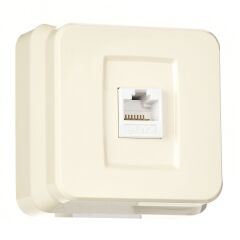 Günsan Fantasy Krem Tekli Data Prizi (RJ45 Cat5E)