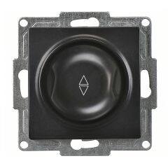 Günsan Visage Metalik Siyah Vidalı Vavien Anahtar Dimmer - 600VA 230V