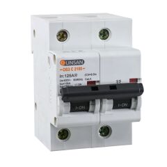 Günsan Valta Otomatik Sigorta 2P 10kA C Tip 125A İki kutuplu