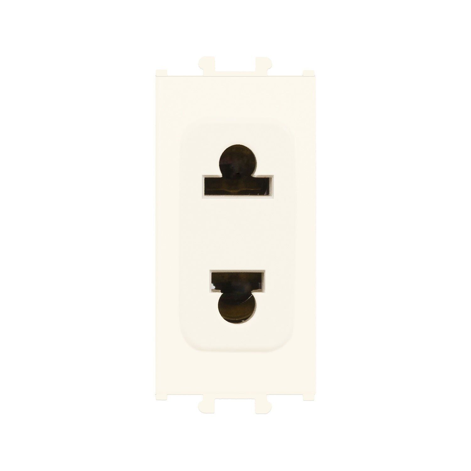 Günsan Domino Krem Priz (Cihaz Tipi) - 1M - 16AX 250V