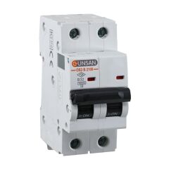 Günsan Valta Otomatik Sigorta 10kA B Tip 2P 32A