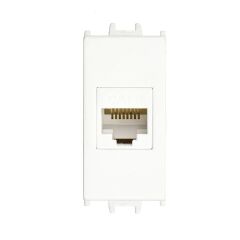 Günsan Domino Beyaz Data Prizi (RJ45 Cat6)- 1M