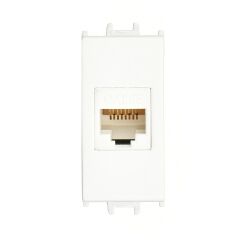 Günsan Domino Beyaz Data Prizi (RJ45 Cat5E) - 1M