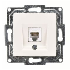 Günsan Eqona Fildişi Beyazı Nümeris Telefon Prizi (Cat3)