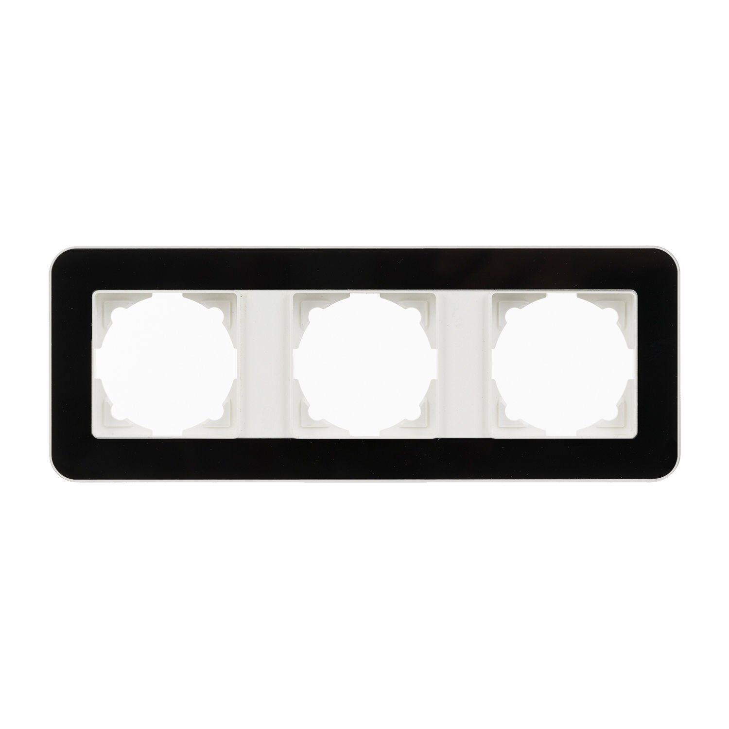 Günsan Radius Fildişi Beyazı & Jet Black Üçlü Çerçeve