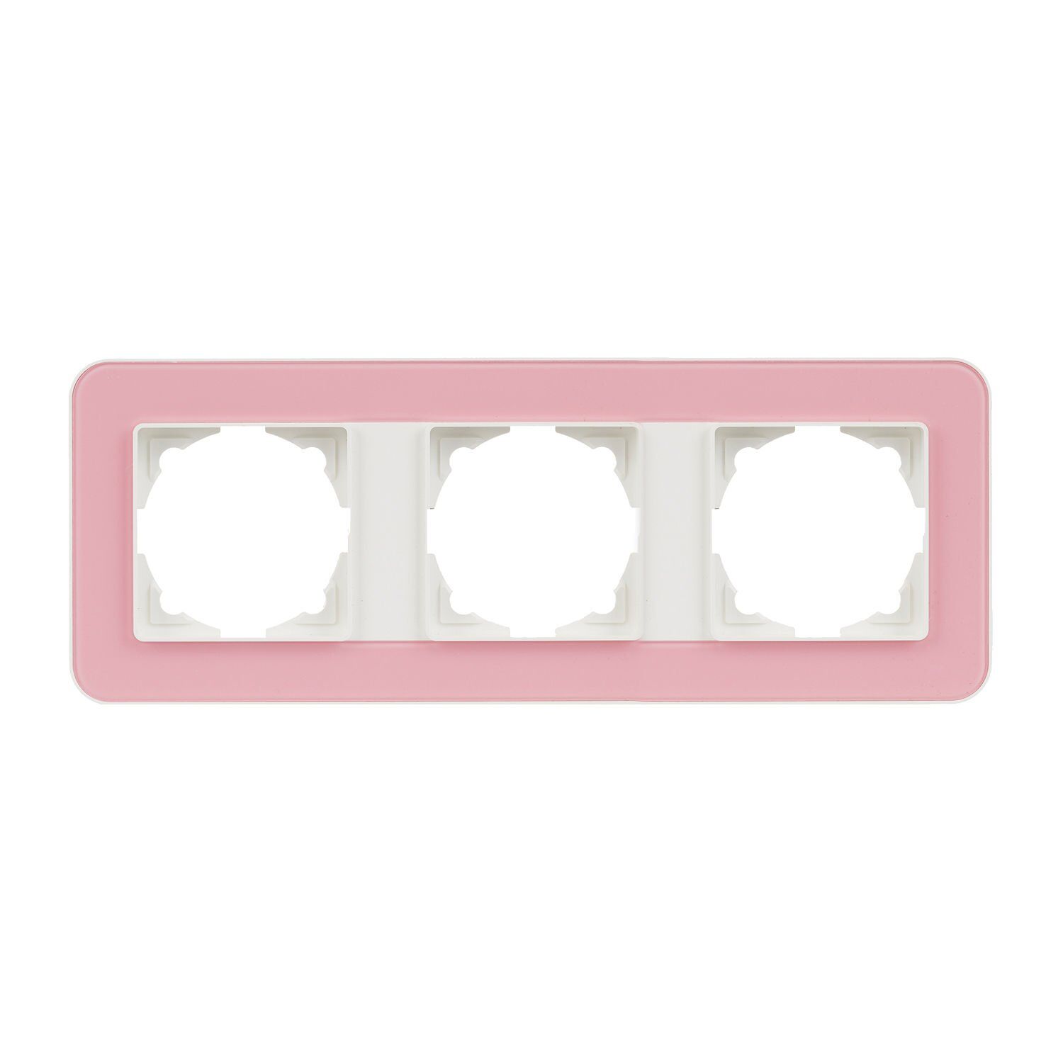 Günsan Radius Elements Üçlü Çerçeve Fildişi Beyazı / Powdery Pink