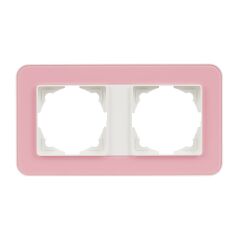 Günsan Radius Fildişi Beyazı & Powdery Pink Üçlü Çerçeve