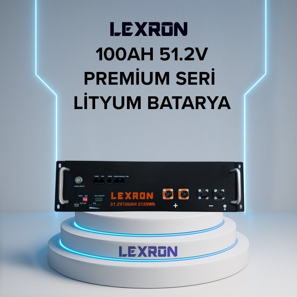100AH 51.2V PREMIUM SERIES LİTYUM AKÜ