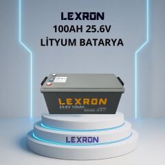 100AH 25.6V LİTYUM AKÜ