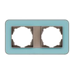 Günsan Radius Mocha & Pastel Green İkili Çerçeve