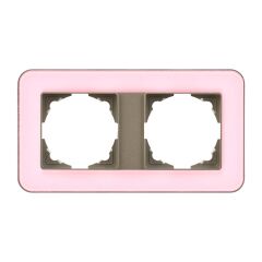 Günsan Radius Mocha & Powdery Pink İkili Çerçeve