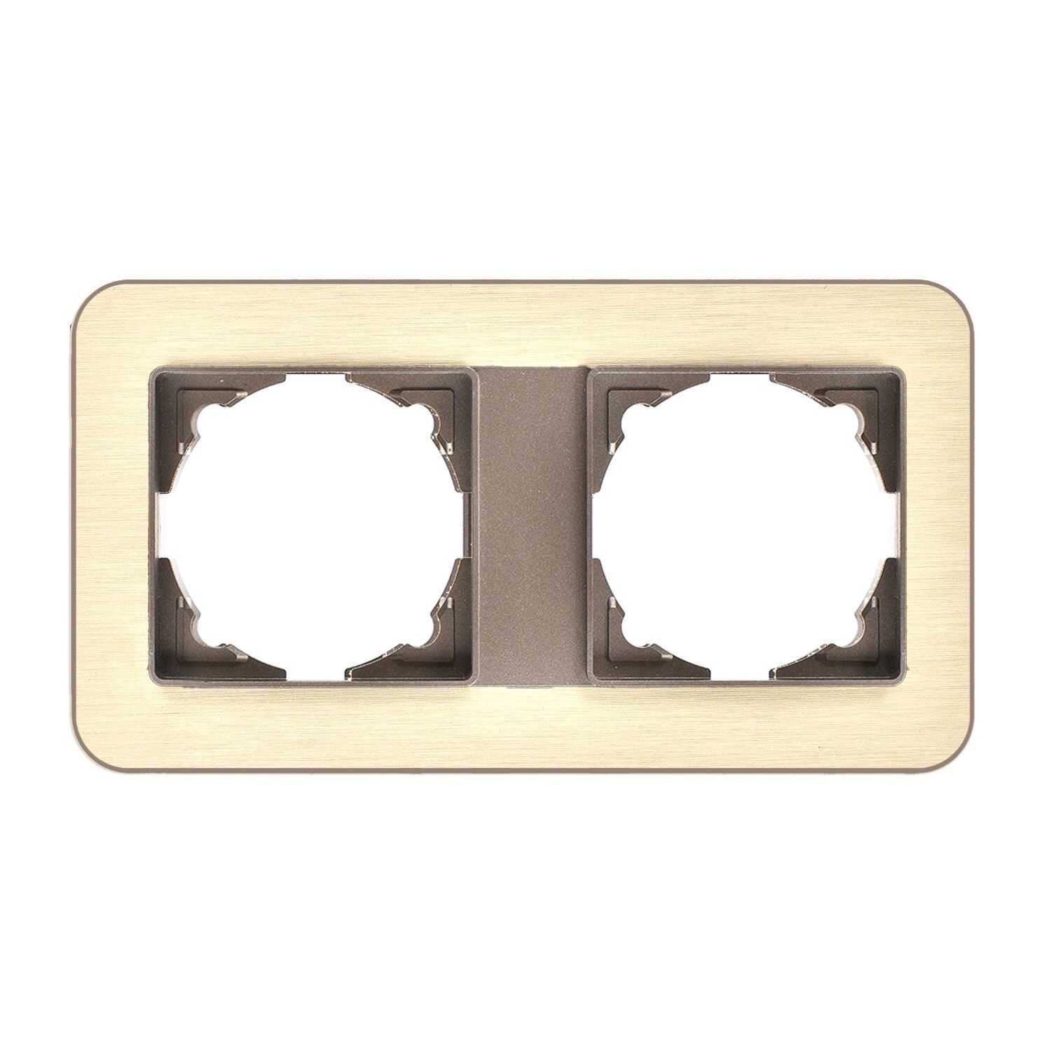 Günsan Radius Mocha & Gold İkili Çerçeve