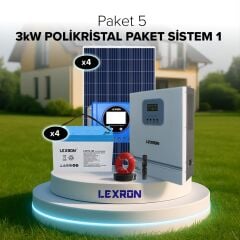 POLYKRİSTALLİ BAĞ EVİ PAKETİ (PAKET 5)