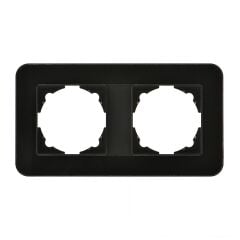 Günsan Radius Metalik Siyah & Jet Black İkili Çerçeve