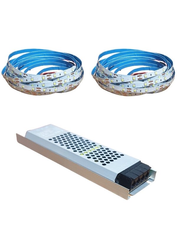 Şerit Led 40x40 Orjinal Set Ultra Slim Trafo İç Mekan Beyaz - 10 metre