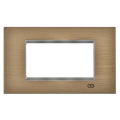 Günsan Domino Bronz & Krom Çerçeve Çıtası - 4M