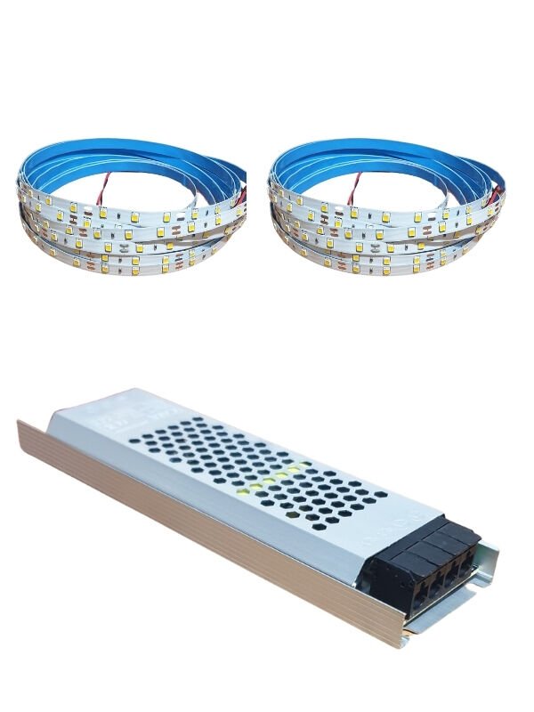 Şerit Led 40x40 Orjinal Set Ultra Slim Trafo İç Mekan Günışığı - 10 metre