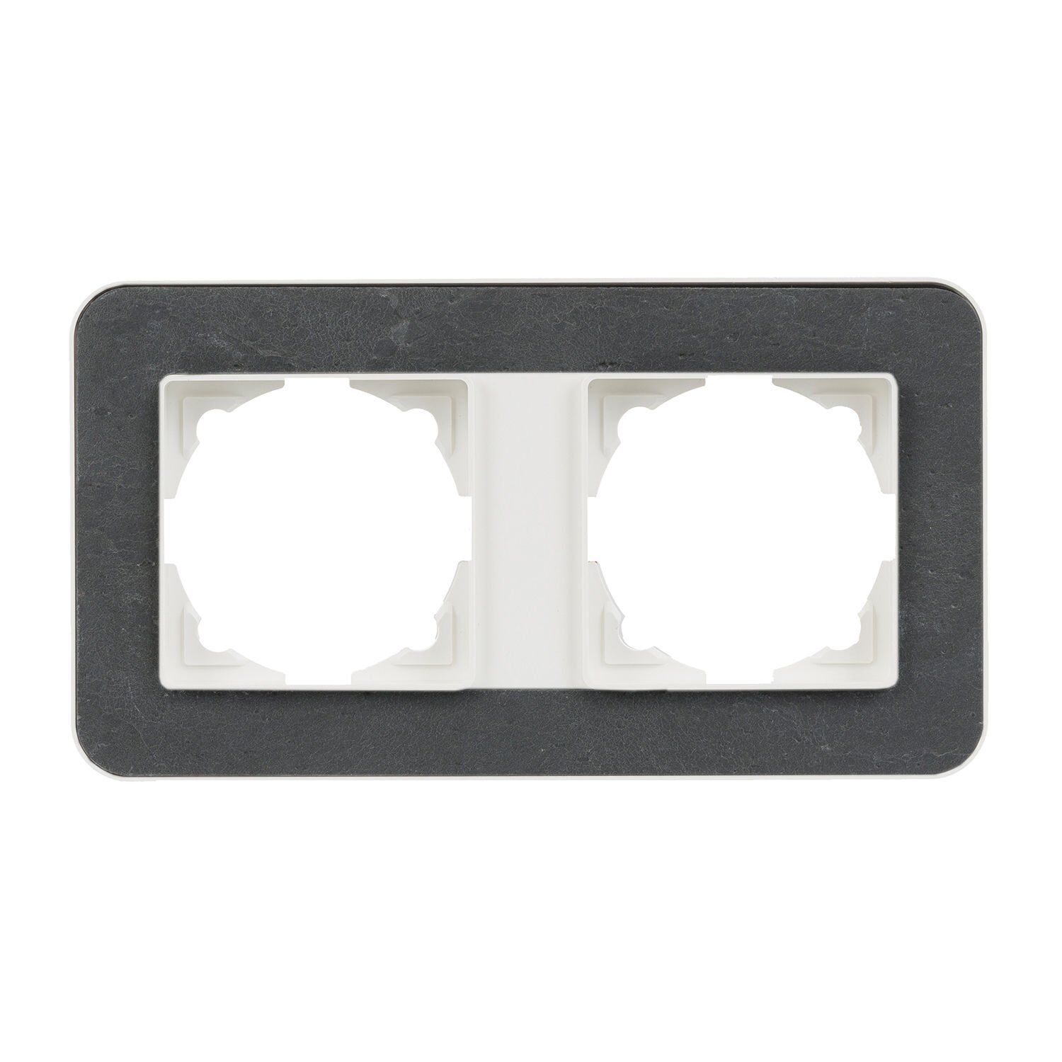 Günsan Radius Metalik Siyah & Black İkili Çerçeve