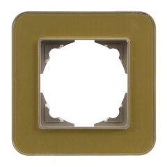Günsan Radius Metalik Bej & Pearl Gold Tekli Çerçeve