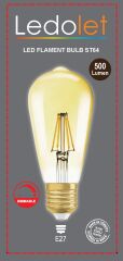 LEDOLET FLAMENT ST64 6W