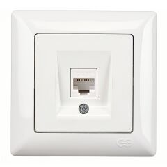 Günsan Visage Beyaz Tekli Data Prizi (RJ45 Cat5E)
