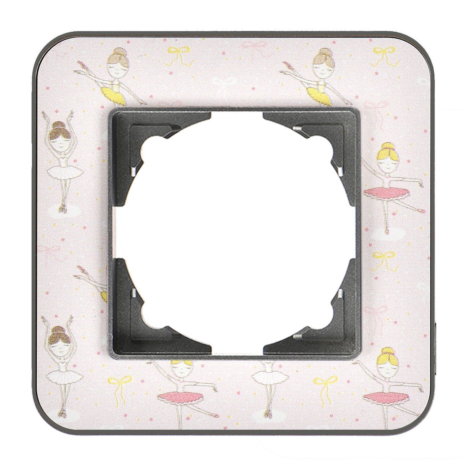 Günsan Radius Füme & Pinky Ballerina Tekli Çerçeve