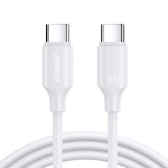 JOYROOM S-CC060A9 60W TYPE C-TYPE C 0.25M-WHITE
