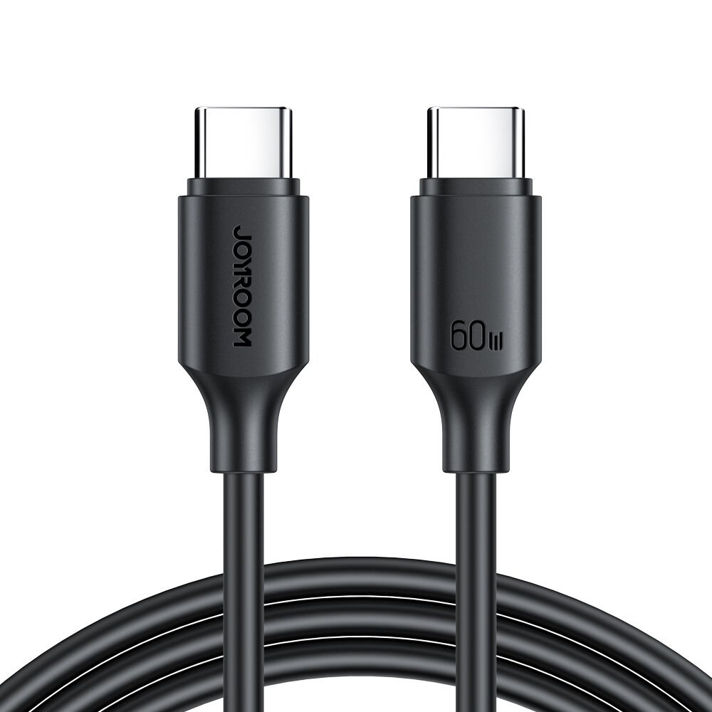 JOYROOM S-CC060A9 60W TYPE C-TYPE C 1M-BLACK