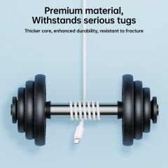 JOYROOM S-UL012A9 2.4A USB A-LIGHTNING 1M-WHITE
