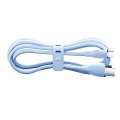 JOYROOM SA29-AC3 3A USB A-TYPE C 1.2M-BLUE
