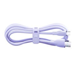 JOYROOM SA29-AC3 3A USB A-TYPE C 1.2M-PURPLE