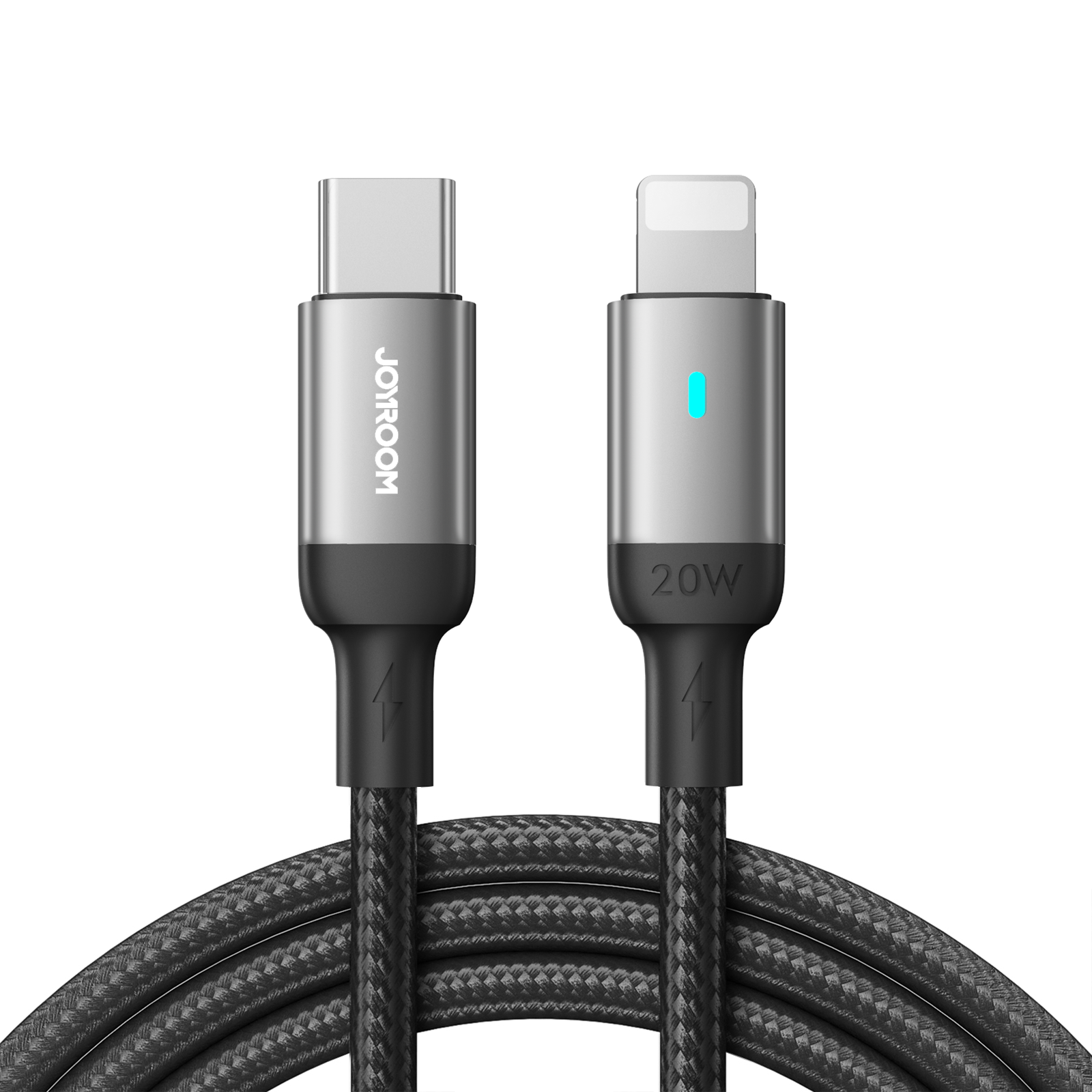 JOYROOM S-CL020A10 20W TYPE C-LIGHTNING 2M-BLACK