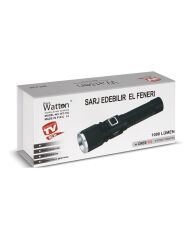 CREE TG LED 1000 LÜMEN GÖSTERGELİ FONKSİYONEL EL FENERİ WATTON WT-732