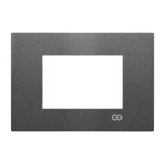 Günsan Domino Füme Flat Üçlü Çerçeve - 3M