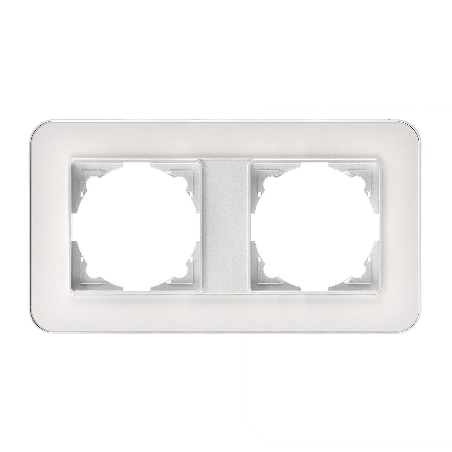 Günsan Radius Gümüş & Pearl Silver İkili Çerçeve