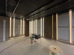 220 Volt Mutfak Dolabı Ve Tezgah Altı Sıva Altı Alçıpan Gömme Tek Sıra Led Şerit Profil Aydınlatma