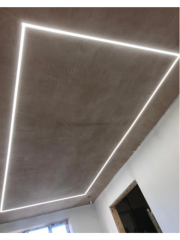 Trimless Sıva Altı 15mm Alçıpan Gömme Led Profil Ledli Işık