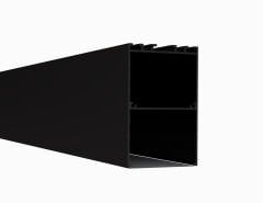 5x8 Lineer Siyah Boyalı Led Profil Boş Kasa