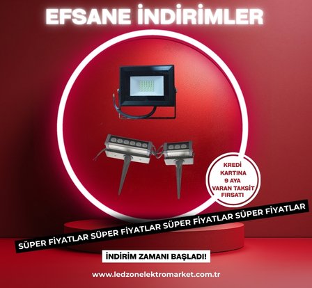 Bahçe Ve Çim Aydınlatma Projektörleri